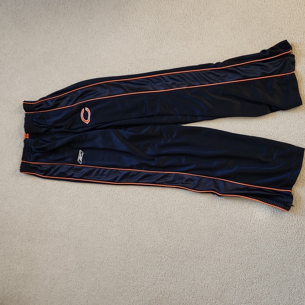 NFL TEAM APPAREL REEBOK Chicag Bears Sport Pants Womens S or Boys XL